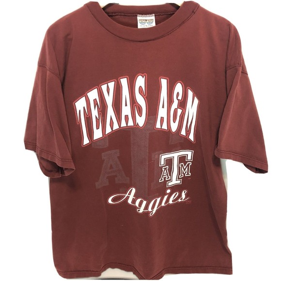 2020 Sport Other - Texas A&M Aggies Shirt, Maroon, Large, Graphic, Short Sleeve, 2020 Sport